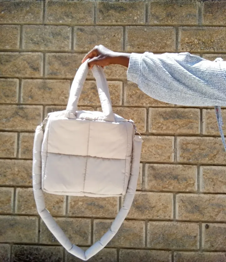 Puffer bag mediana